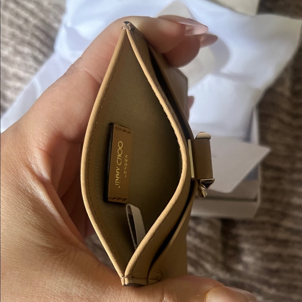 Jimmy Choo Card Holder with JC Logo - Picture 3 of 3